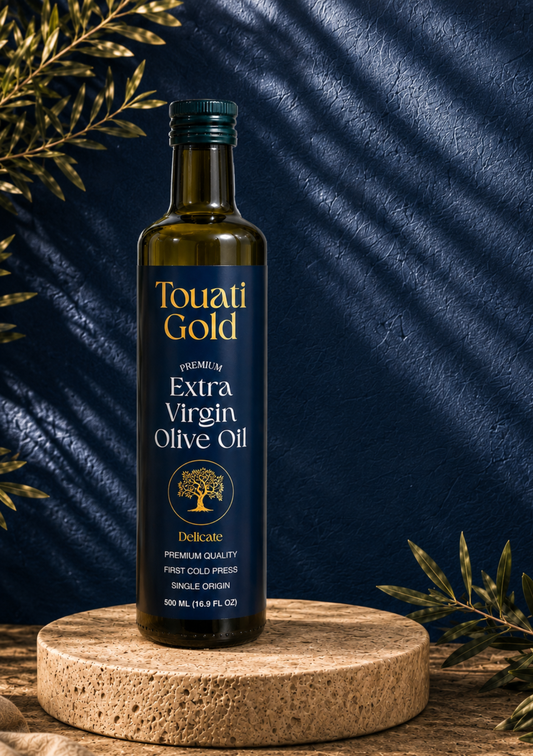 Touati Gold Delicate - Premium extra virgin olive oil (500 ml)